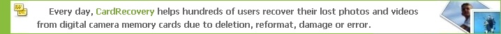 Card Recovery User Comment